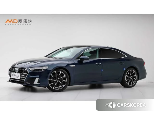Audi A7L 2023 Синий из Китая, фото 3