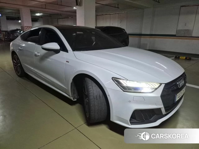 Audi A7 (4K) 2021 Белый из Кореи, фото 3