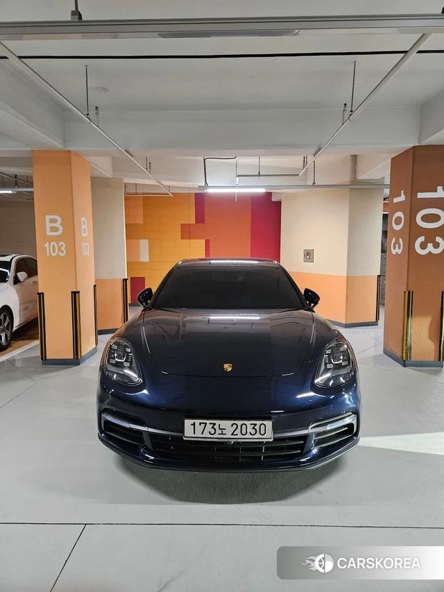 Porsche Panamera (971) 2020 Синий из Кореи, фото 3