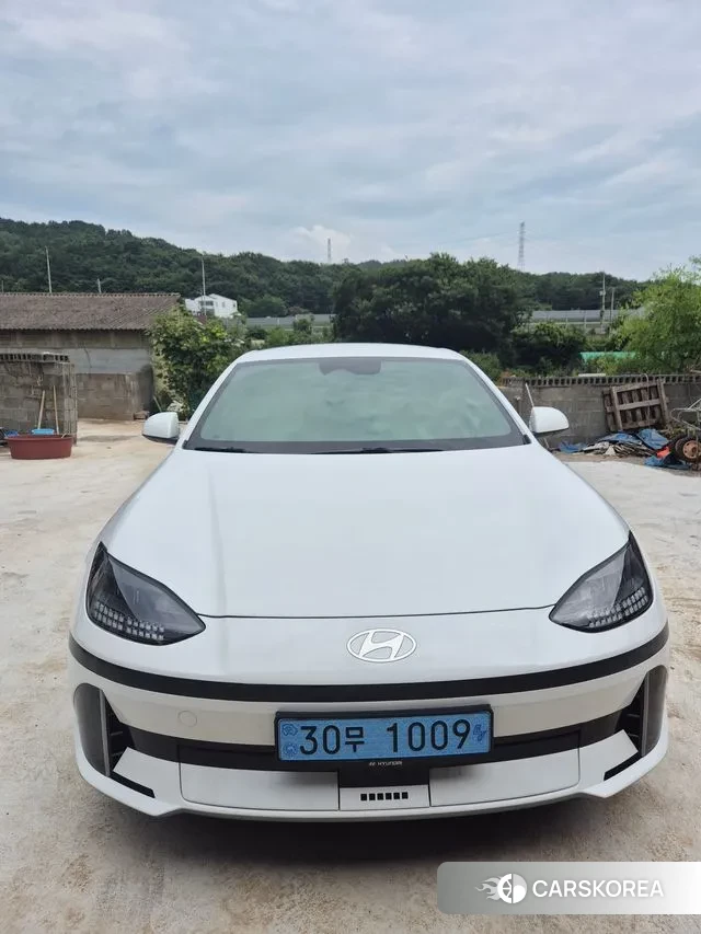 Hyundai Ionic 6 2022 Белый из Кореи, фото 3