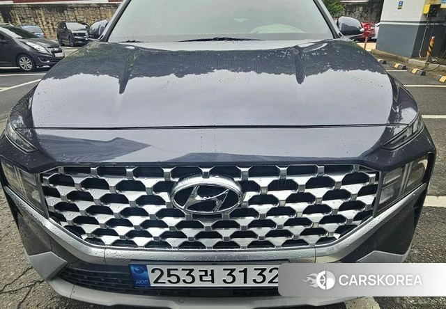 Hyundai The New Santa Fe 2021 Серый из Кореи, фото 3