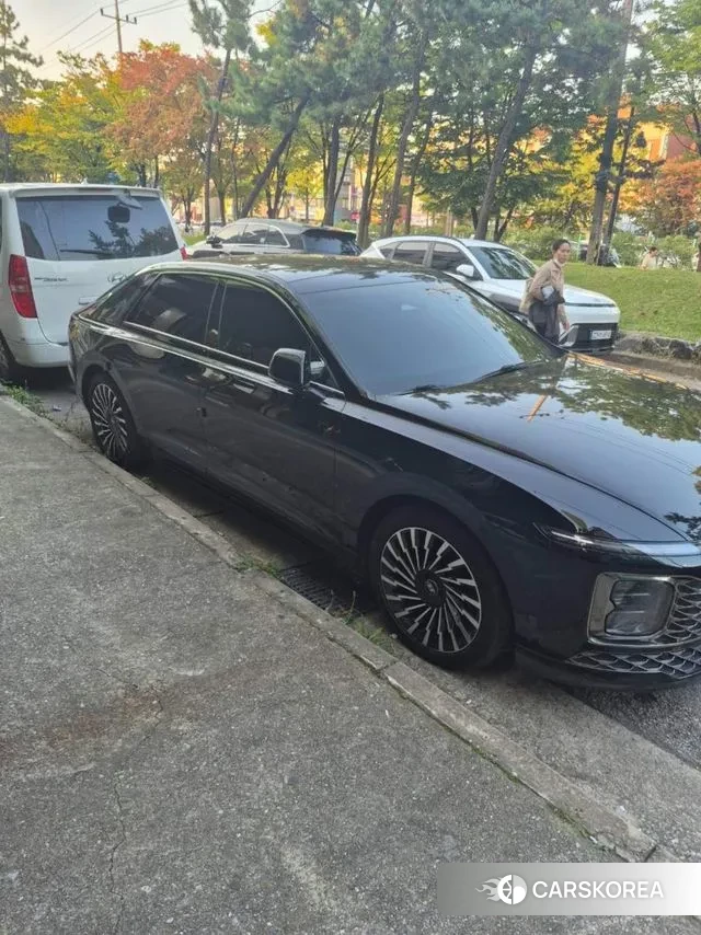 Hyundai Grandeur (GN7) 2023 Черный из Кореи, фото 3