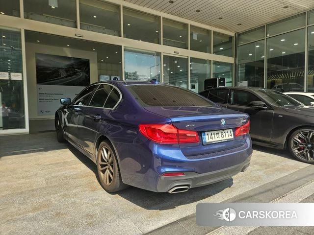 BMW 5 Series (G30) 2018 Синий из Кореи, фото 3