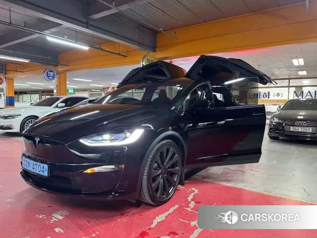 Tesla Model X id 3400342 из Кореи 12