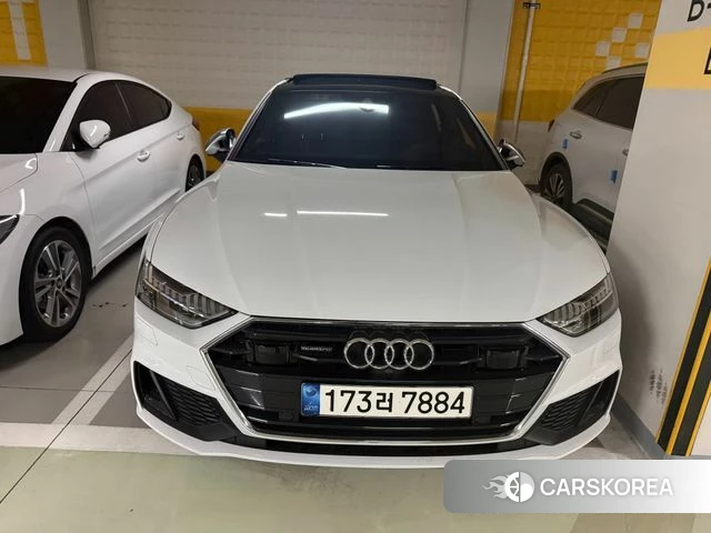 Audi A7 (4K) 2021 Белый из Кореи, фото 3