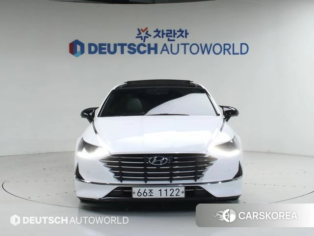 Hyundai Sonata (DN8) 2019 Белый из Кореи, фото 3