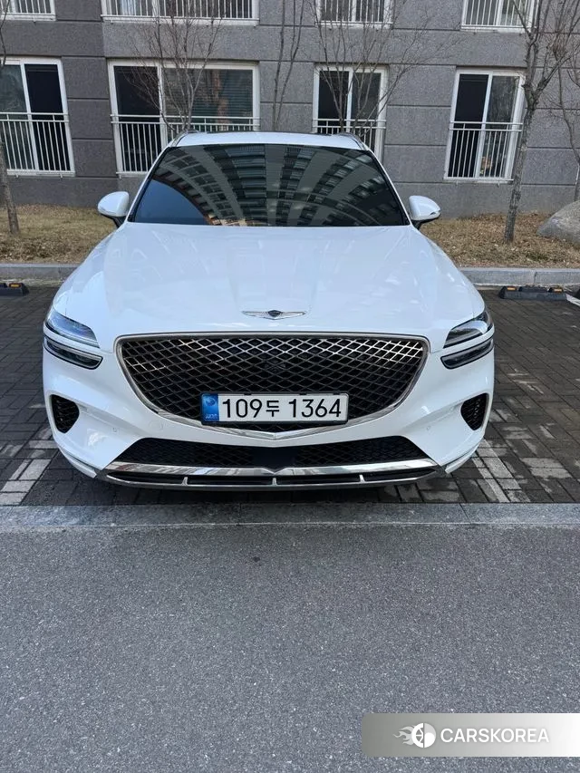 Genesis GV70 2022 Белый из Кореи, фото 3
