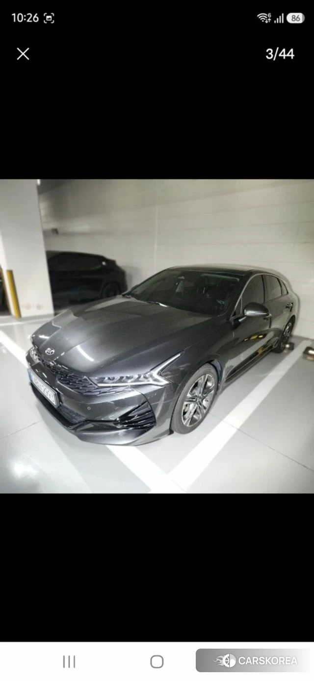 Kia K5 3rd generation 2020 Серебристо-серый из Кореи, фото 3