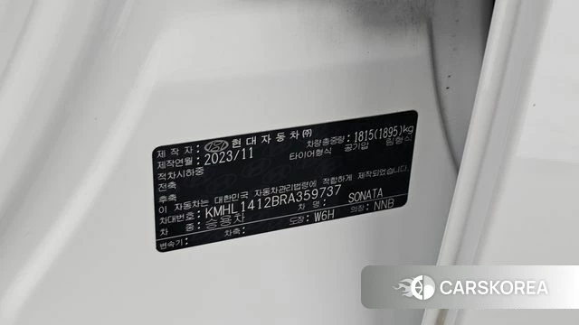 Hyundai Sonata D Edge (DN8) id 4494111 из Кореи 24