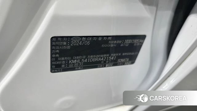 Hyundai Sonata D Edge (DN8) id 4468770 из Кореи 24