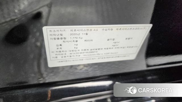 Mercedes-Benz A-Class W177 id 4309987 из Кореи 24