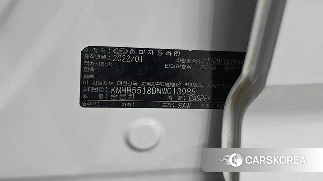 Hyundai Casper id 4619116 из Кореи 24
