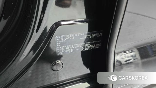 Hyundai Grandeur Hybrid (GN7) id 4480573 из Кореи 24