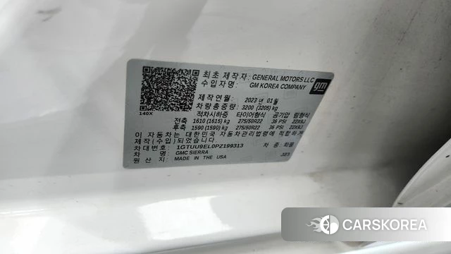 GMC Sierra id 4315698 из Кореи 24