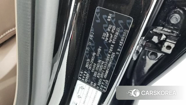 Kia K8 Hybrid id 4758822 из Кореи 24