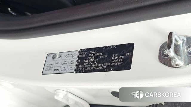 Kia The New K5 3rd generation id 4735230 из Кореи 24
