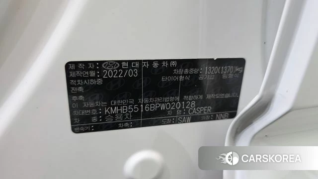 Hyundai Casper id 4881076 из Кореи 24