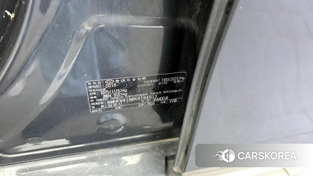 Hyundai Grandeur IG id 4363394 из Кореи 24