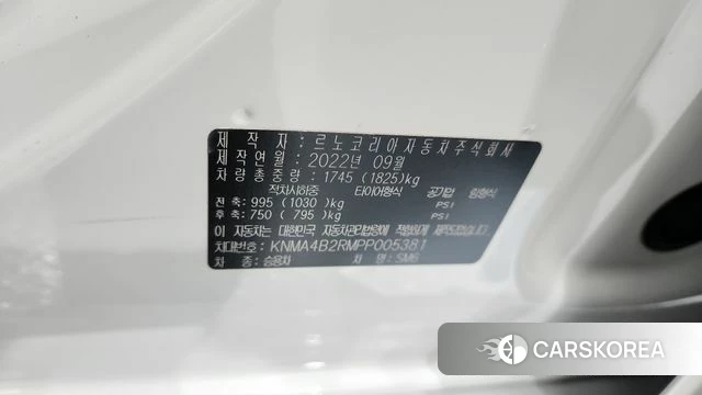 Renault Korea (Samsung) The New SM6 id 4330009 из Кореи 24
