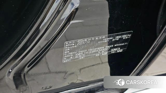 Hyundai Sonata D Edge (DN8) id 4560716 из Кореи 24