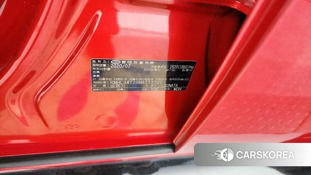 Hyundai Sonata (DN8) id 4203158 из Кореи 24