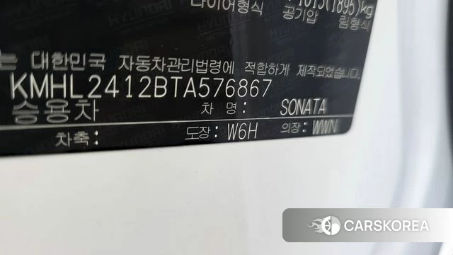 Hyundai Sonata D Edge (DN8) id 4607275 из Кореи 25