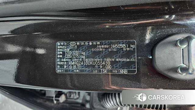 Genesis G90 id 4435545 из Кореи 25
