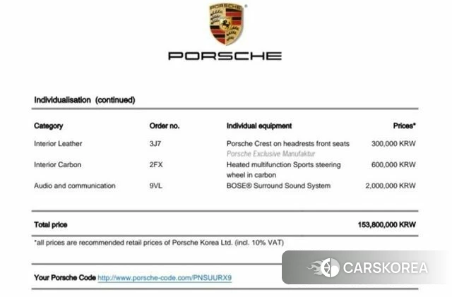Porsche Cayenne (PO536) id 4475898 из Кореи 25