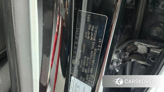 Kia K7 Premier id 4203373 из Кореи 25