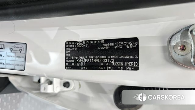 Hyundai Tucson Hybrid (NX4) id 4356140 из Кореи 25