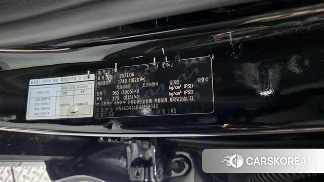 Kia K5 3rd generation id 4646747 из Кореи 26