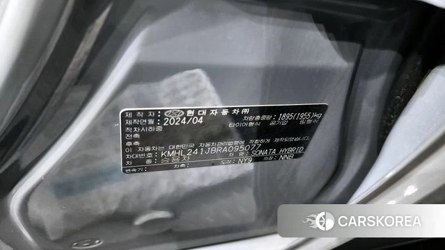 Hyundai Sonata D Edge Hybrid (DN8) id 4360266 из Кореи 26