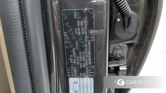 Kia K8 id 4428184 из Кореи 27