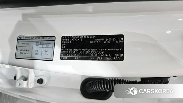 Hyundai Santa Fe (MX5) id 4360553 из Кореи 27