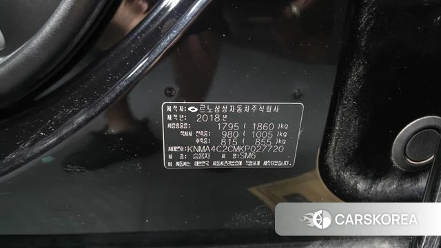 Renault Korea (Samsung) SM6 id 4563129 из Кореи 27