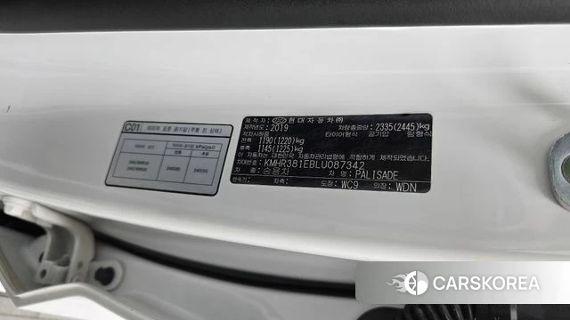 Hyundai Palisade id 4770119 из Кореи 28