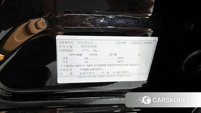 Jeep Grand Cherokee (WL) id 4194583 из Кореи 28