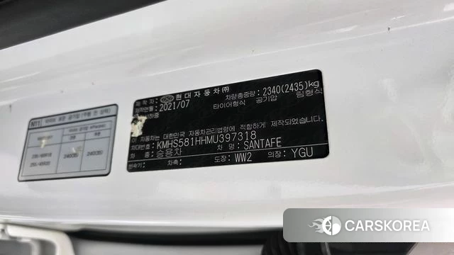 Hyundai The New Santa Fe id 4593538 из Кореи 29