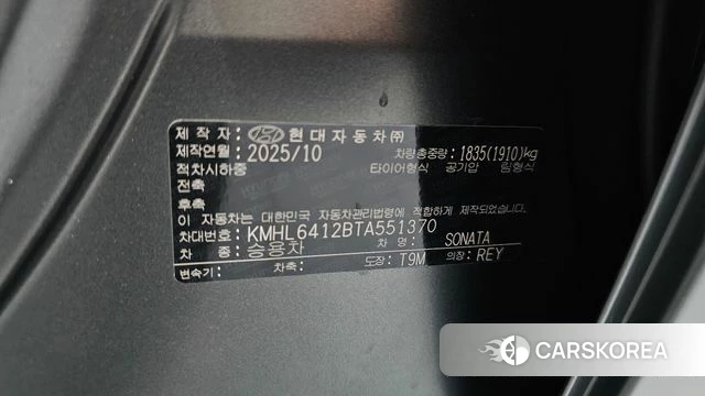 Hyundai Sonata D Edge (DN8) id 4279565 из Кореи 30