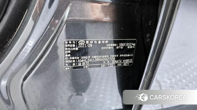 Hyundai Sonata Hybrid (DN8) id 4224192 из Кореи 30