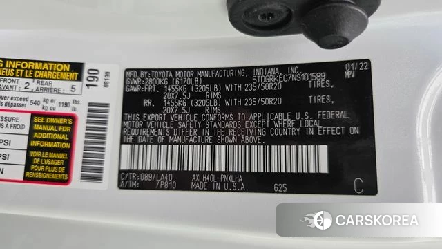 Toyota Sienna 4th Generation id 4854891 из Кореи 30
