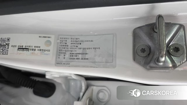 Lincoln MKC id 4304542 из Кореи 31
