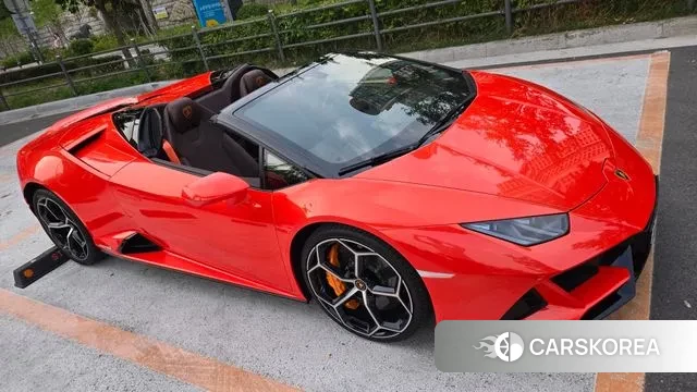 Lamborghini Huracan 2023 Оранжевый из Кореи, фото 4