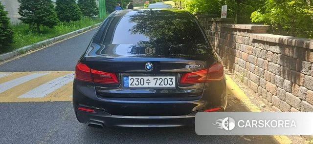 BMW 5 Series (G30) 2019 Синий из Кореи, фото 4