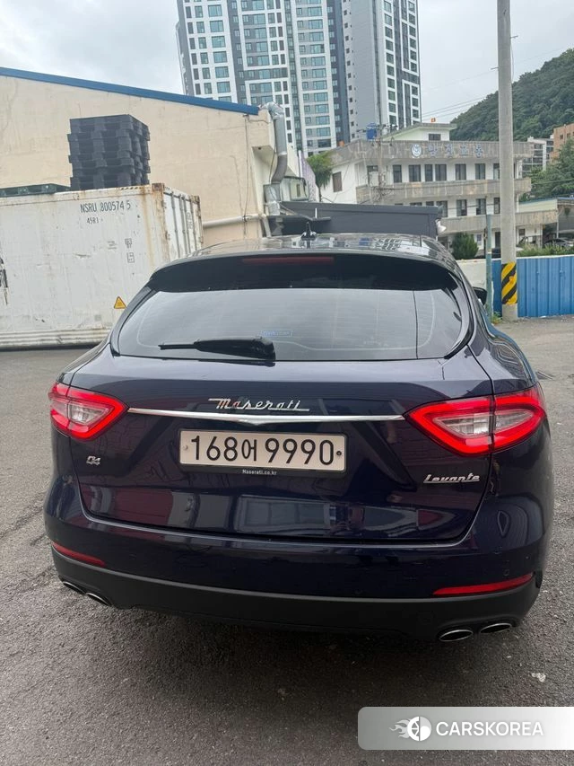 Maserati Levante 2018 Синий из Кореи, фото 4