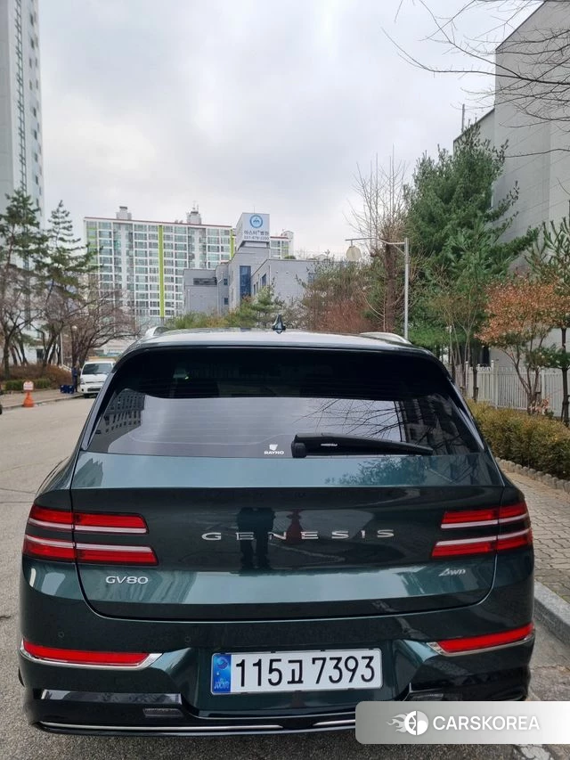 Genesis GV80 2020 Синий нефрит из Кореи, фото 4