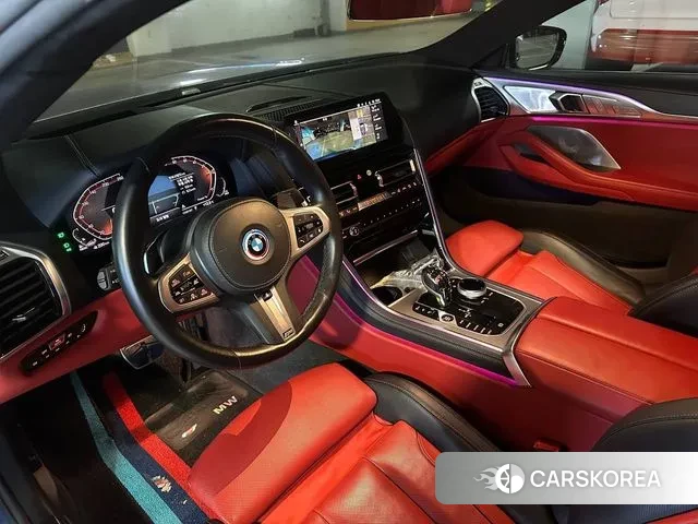 BMW 8 Series (G15) 2021 Небесно-голубой из Кореи, фото 6