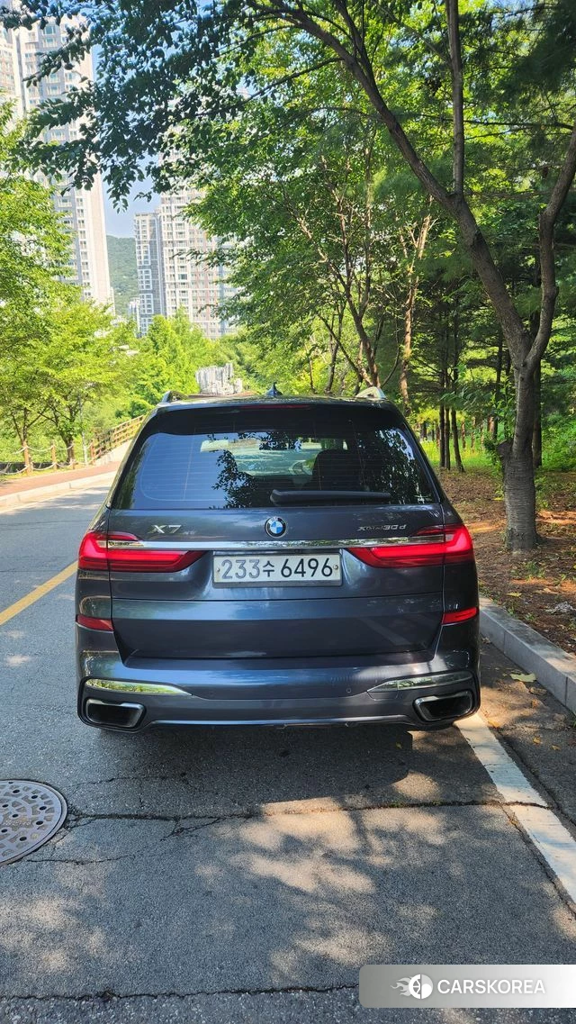 BMW X7 (G07) 2020 Серый из Кореи, фото 4