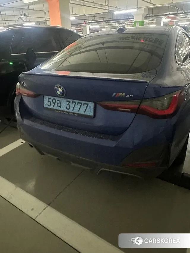 BMW i4 2022 Синий из Кореи, фото 4