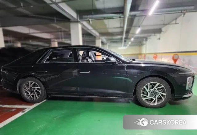 Hyundai Grandeur (GN7) 2024 Черный из Кореи, фото 4